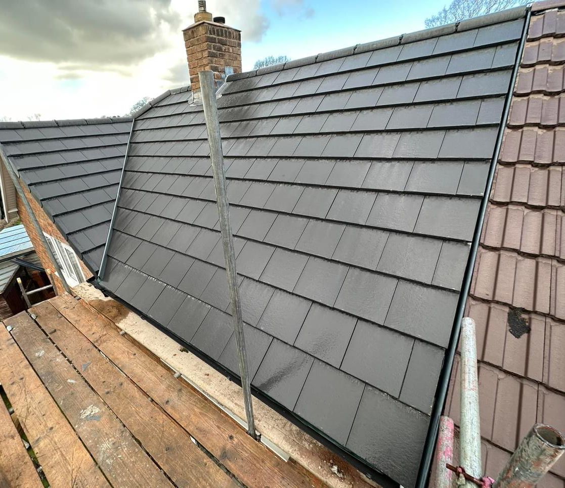 Expert installation of slate and tile roofs with traditional and modern materials
